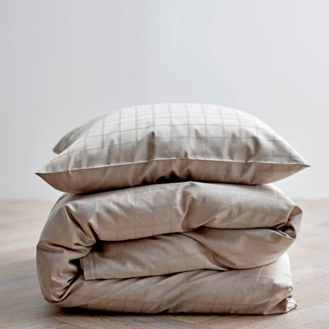 Södahl Clear sengetøj 140 x 220 cm – Beige, miljø