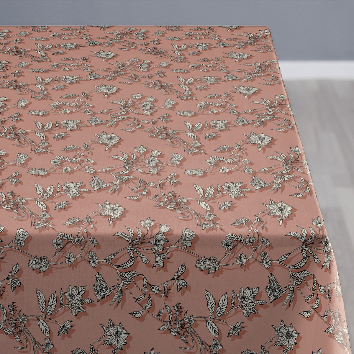 Södahl Shadow Flower Terracotta, akryldug med antiskrid