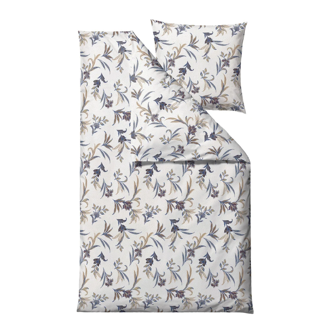 Södahl Soft Tropic sengetøj 140 x 200 cm – Blå