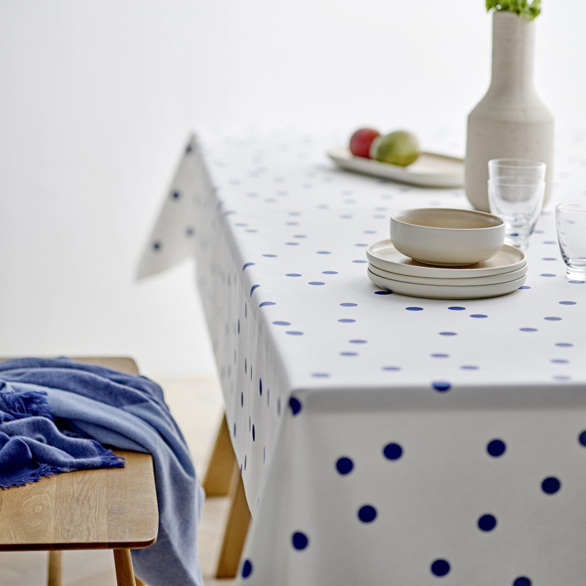 Solaris Royal Blue - Södahl akryldug i 100% bomuld med antiskrid