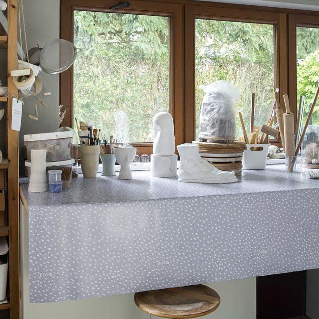 Lola voksdug - Spot On Ice Grey