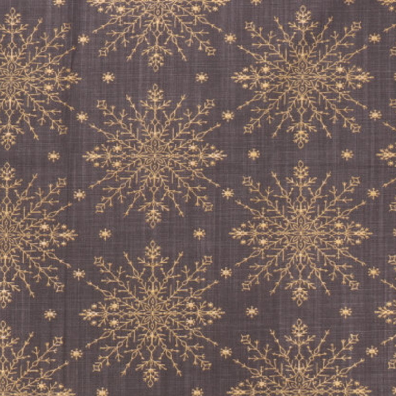 Juleakryldug - Starfreeze Antracit - 155 cm bred