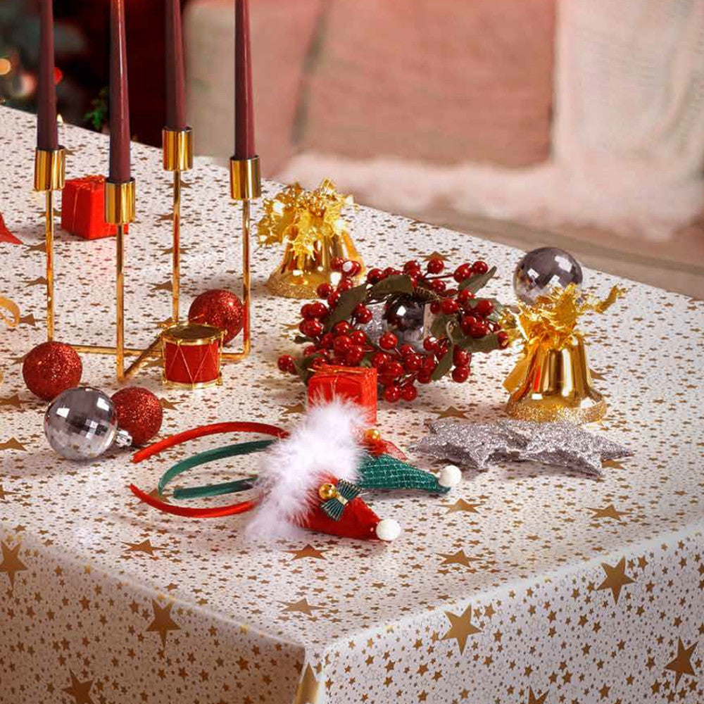 Julevoksdug Starry Gold - Stjernehimmel i guld