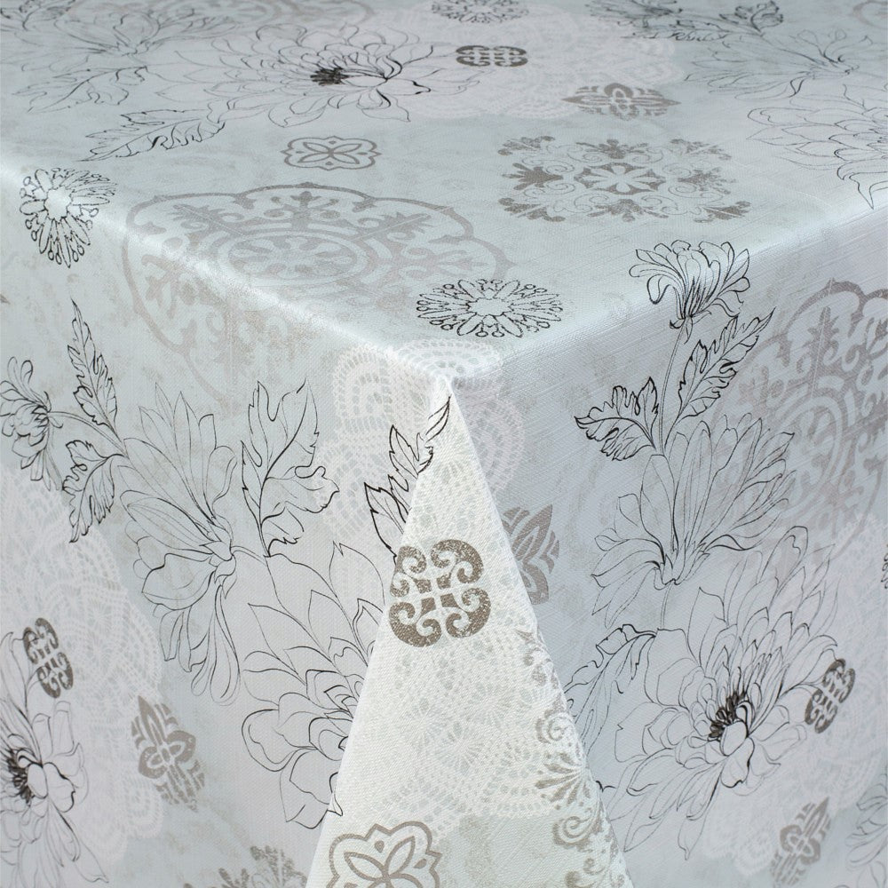 Voksdug - Skønne stregblomster i lyse farver