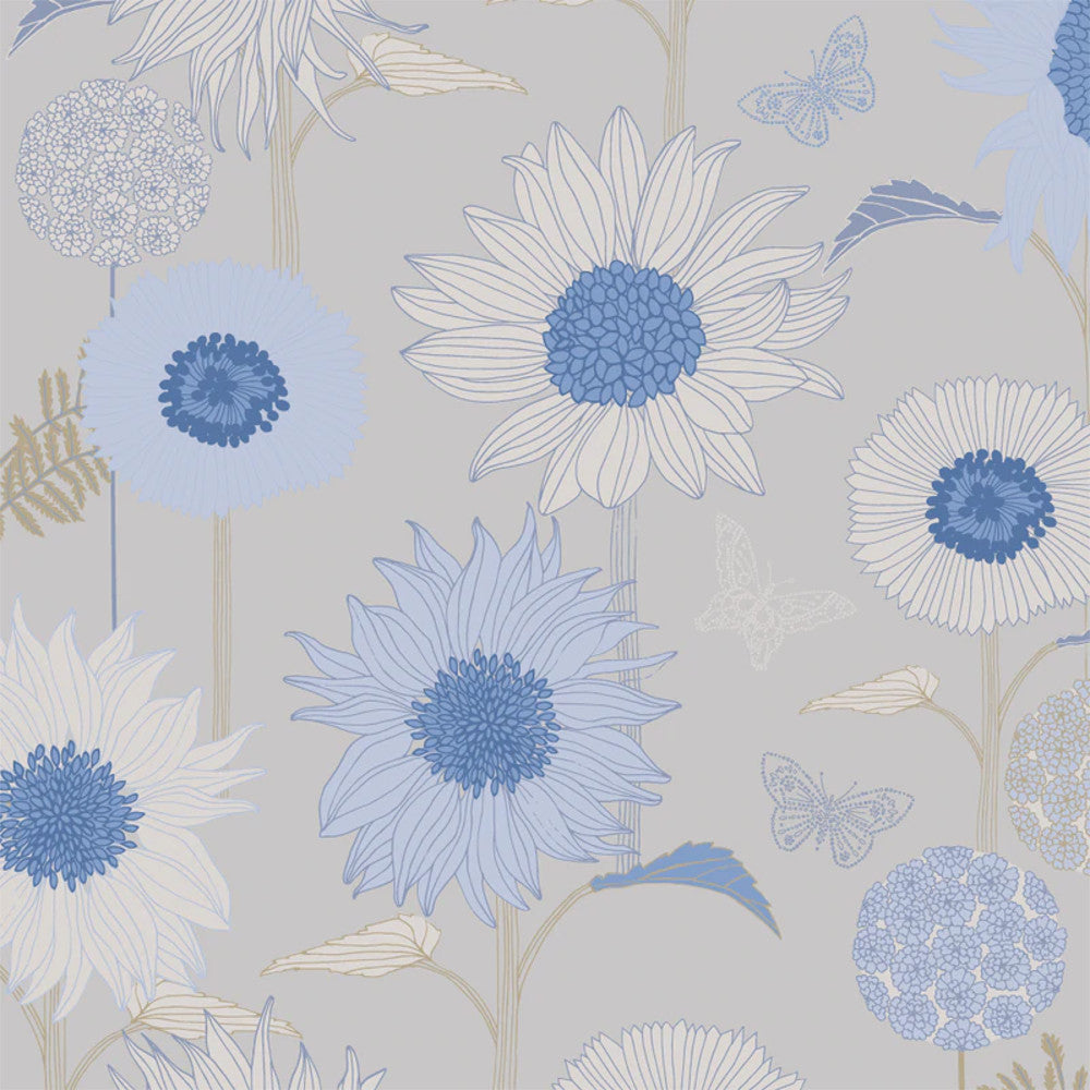 Sunflower Bel Air - Notes by Susanne Schjerning - akryldug med antiskrid