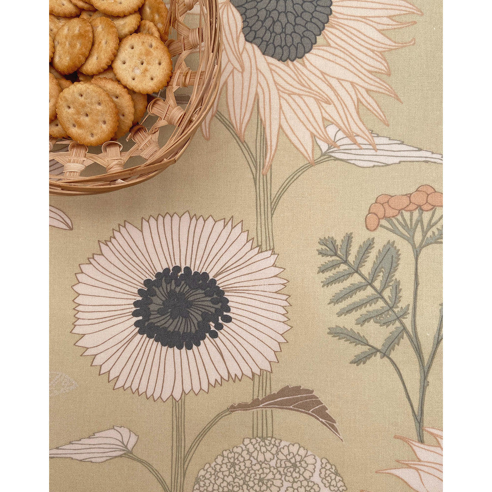 Sunflower Sense - Notes by Susanne Schjerning - akryldug med antiskrid