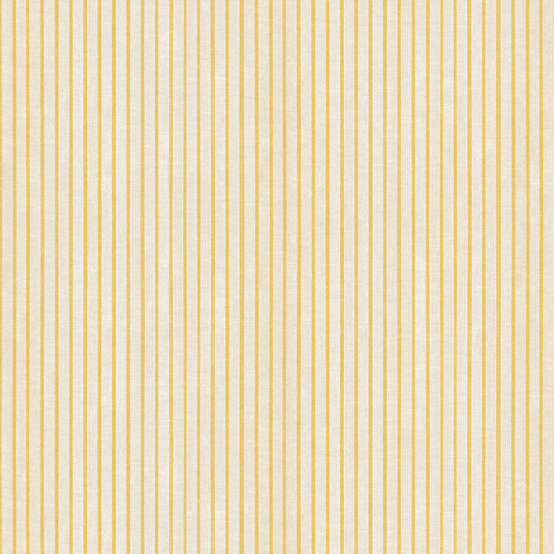 LÆNGDE: 3.5 m - Sunna Yellow - Voksdug med striber og hørlook