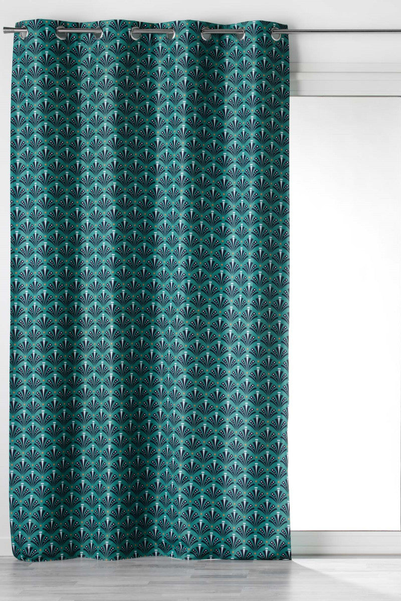 Surya Blå – 100% Mørklægningsgardin 135 x 260 cm