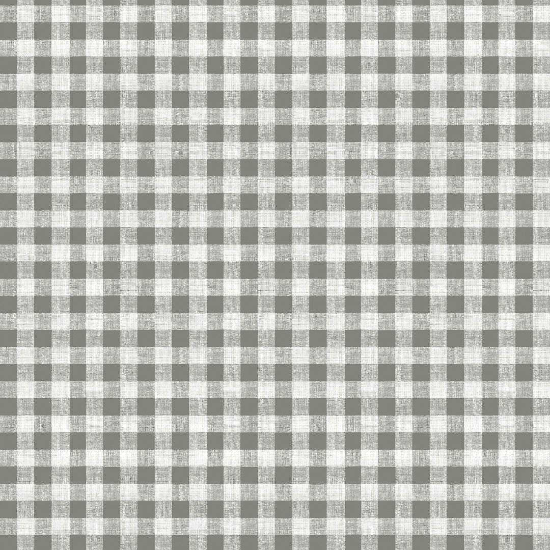 Ternet voksdug 1,5 x 1,5 cm - Grå/hvid med struktur