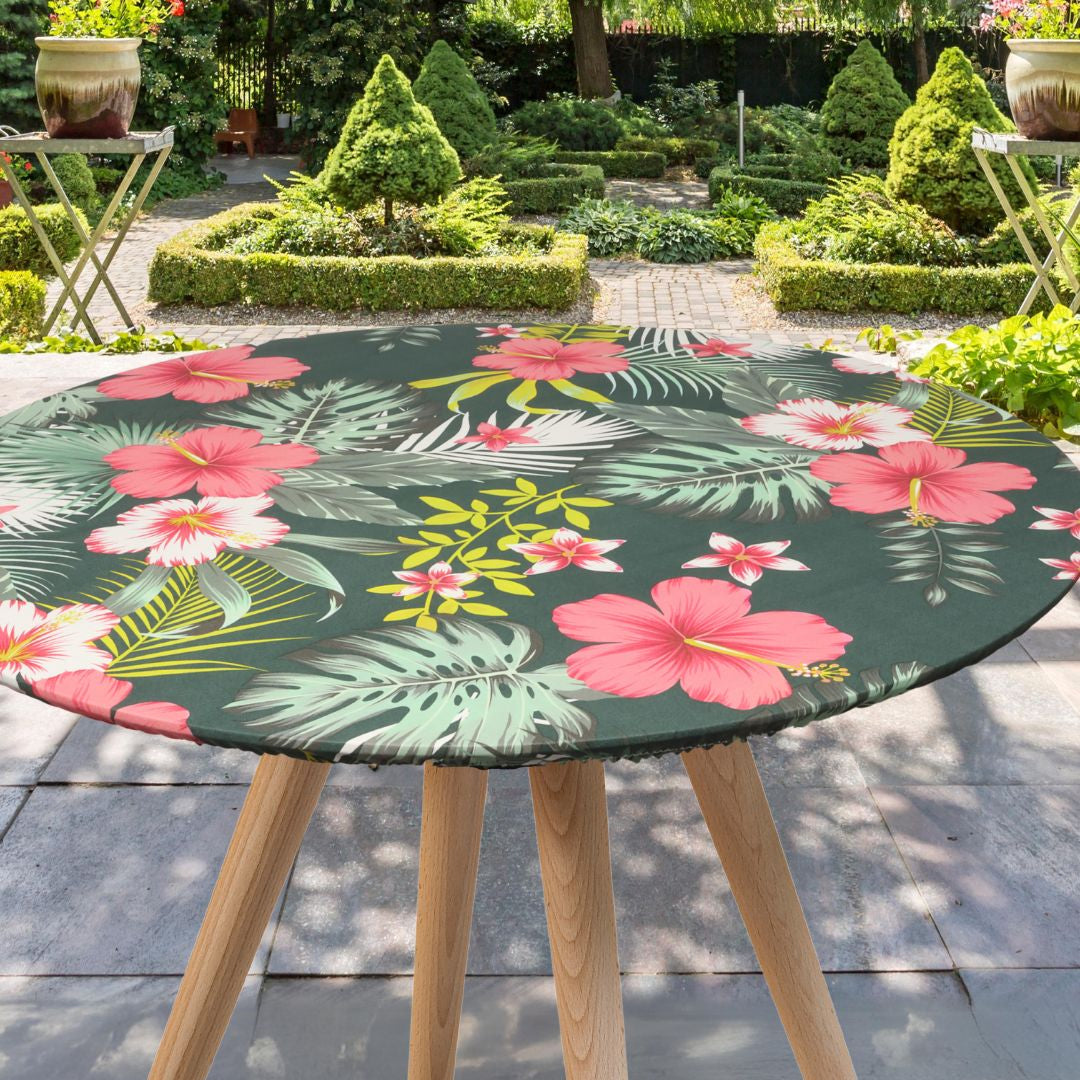 Textilia Bella - Rund voksdug med elastik