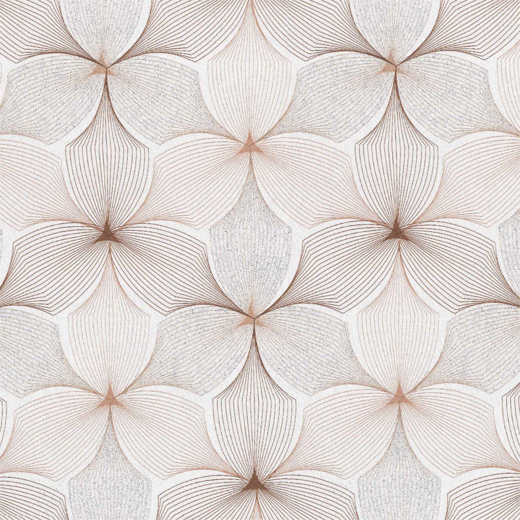 Textilia Glitter Vanita - Rund voksdug med elastik - Til bord Ø 60 - Ø 130 cm