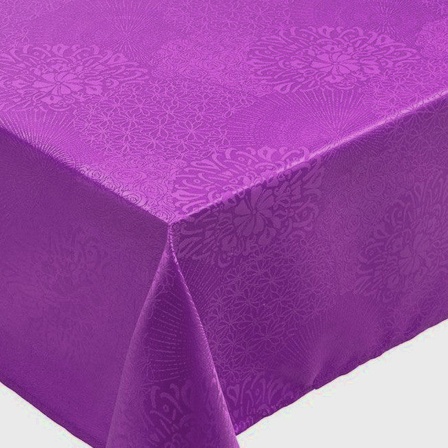 Totema Jacquard dug 140 x 140 cm, lilla