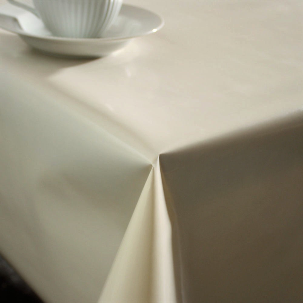 LÆNGDE: 11.5 m - Trend lack - ensfarvet voksdug off-white