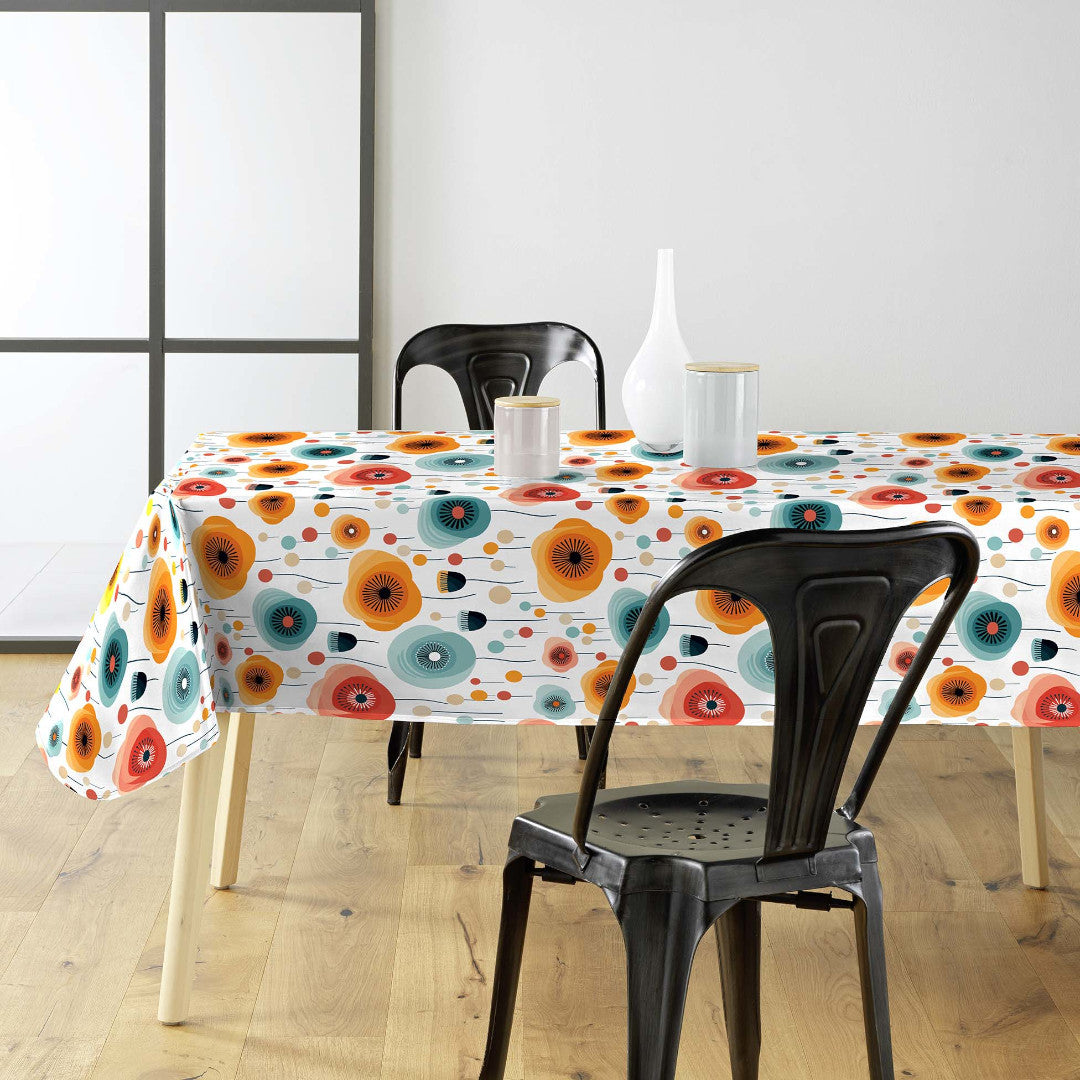 Triano - Retro voksdug et legende blomstermønster, miljø