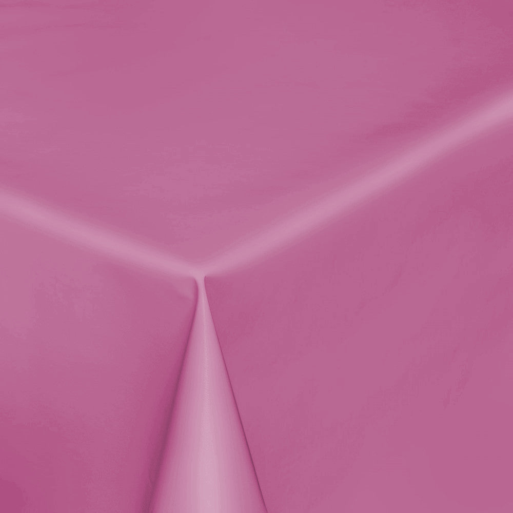 Uni Color - Ensfarvet halvblank voksdug, 140 cm bred - Lilla