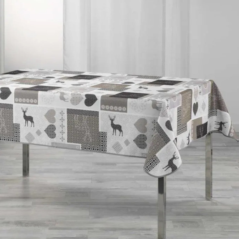 Valtho Naturel 150 x 240 cm – Juledug med anti-plet