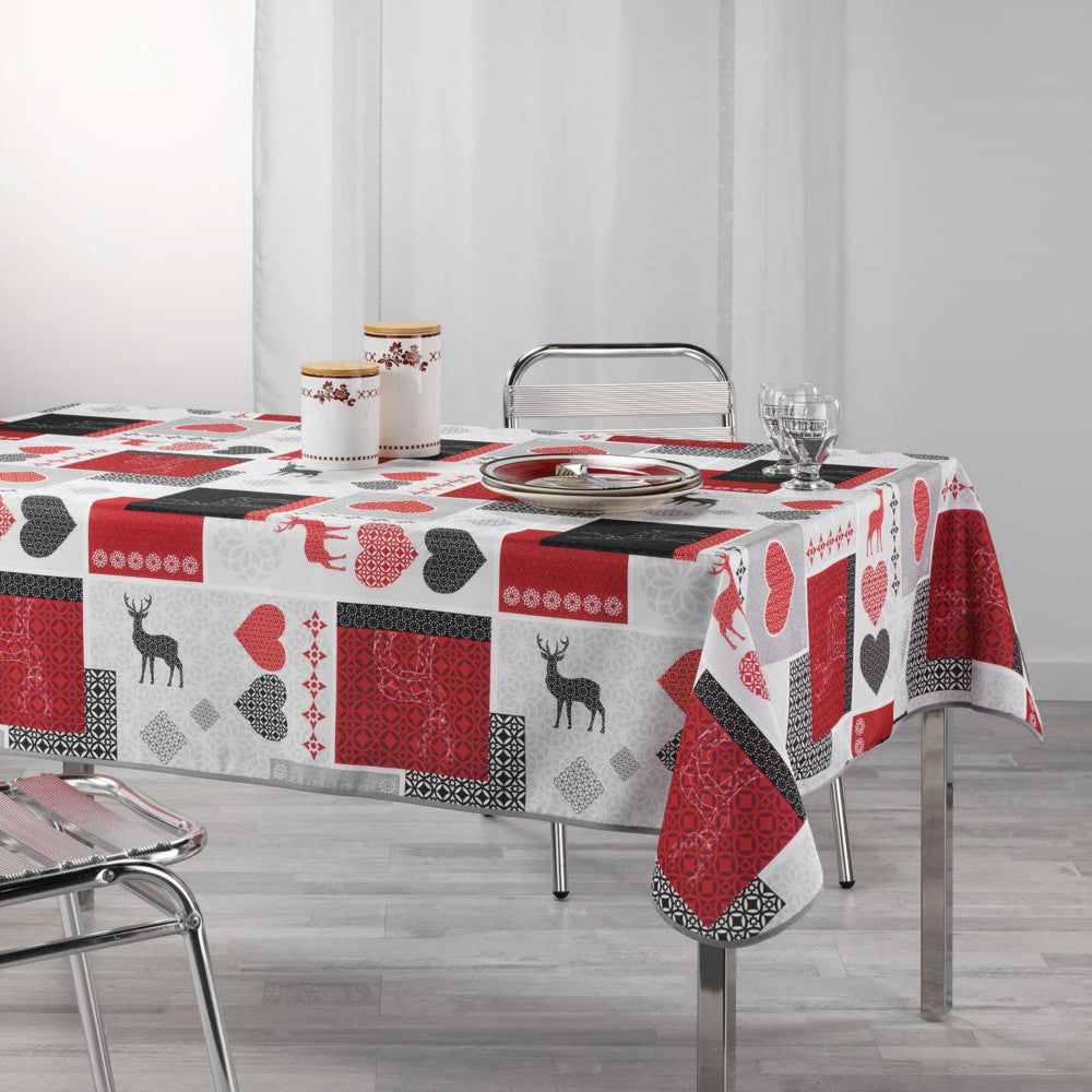 Valtho Red, dug med anti-plet, 150 x 240 cm