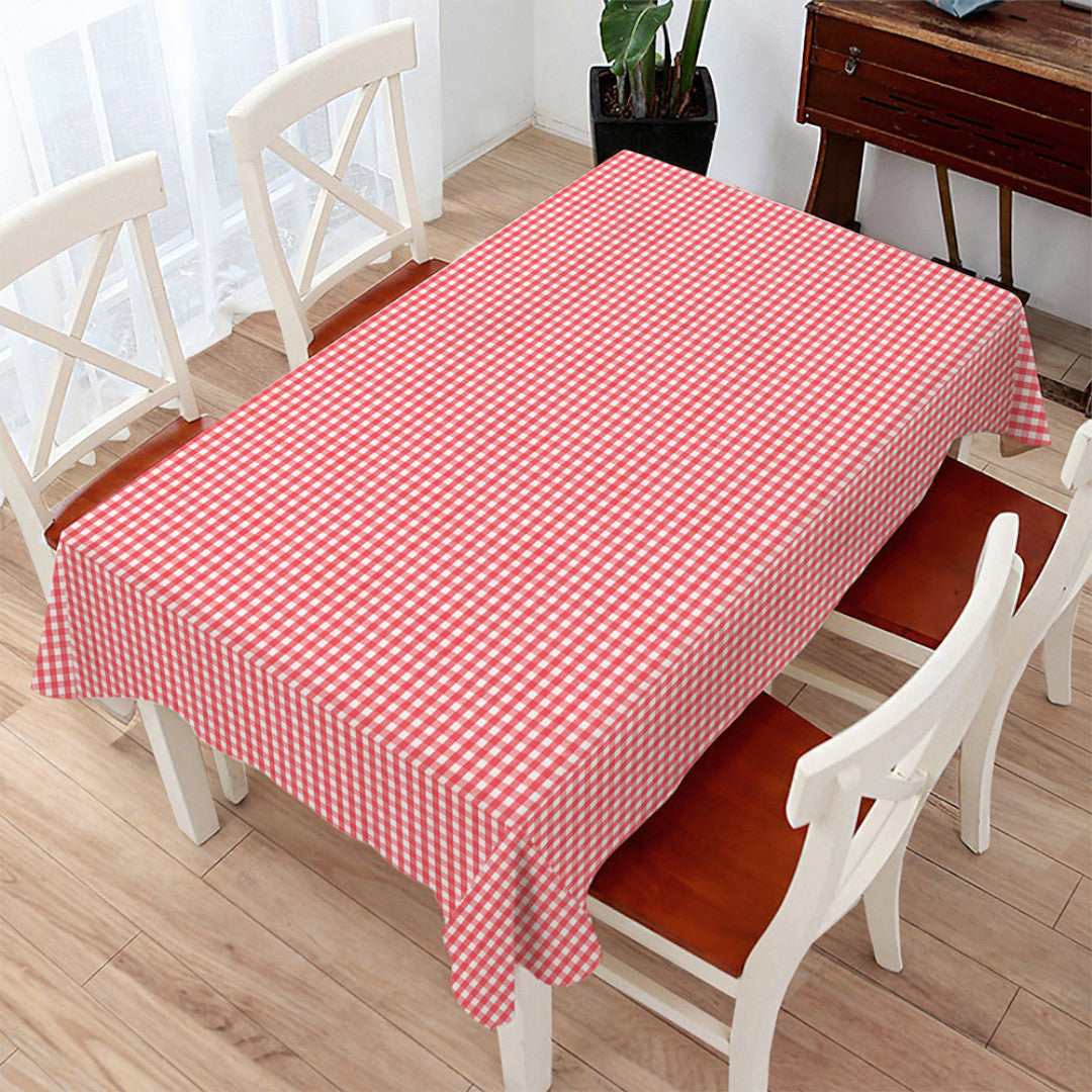 Vichy Petite Rød - Voksdug med små tern