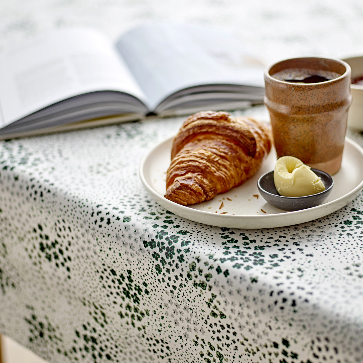 Viola Green - Södahl akryldug i 100% bomuld med antiskrid