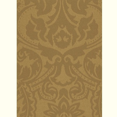 Visconti ekstra bred jacquard vævet akryldug, gylden brun, 160 cm bred