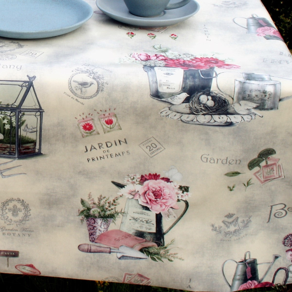 Belle Jardiniere voksdug - den smukke have