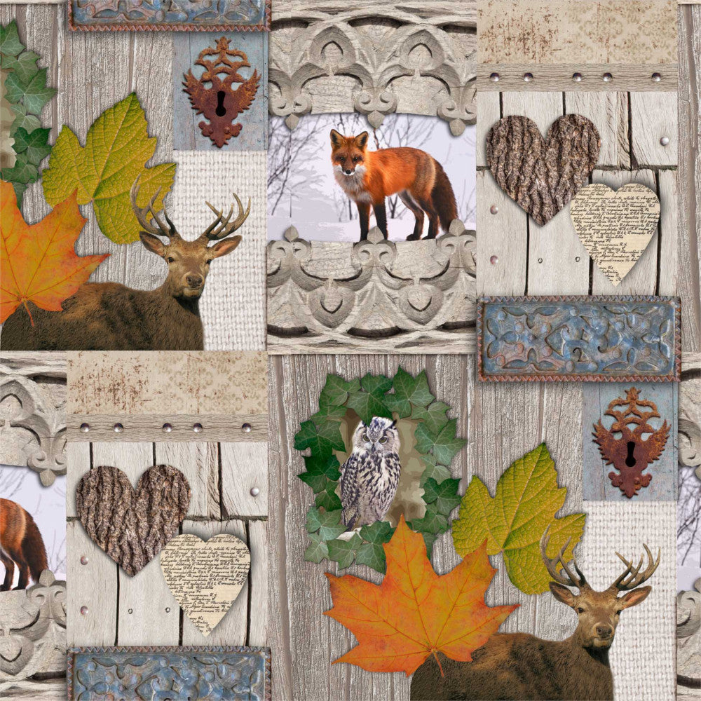 Efterår på Sæteren - Voksdug Jagt