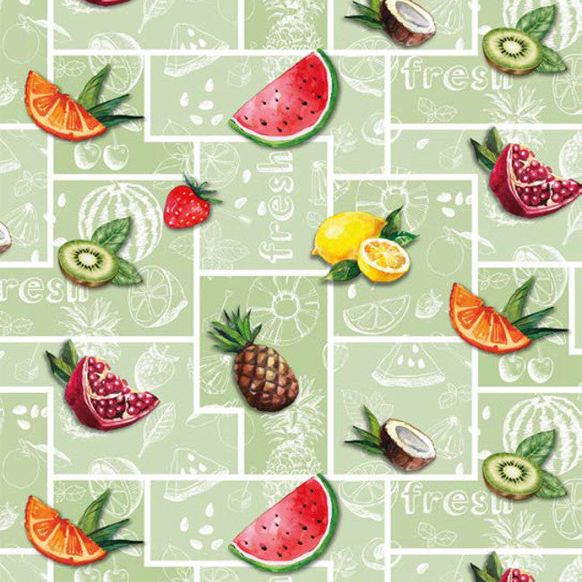 Fresh Fruit - Voksdug med frisk frugt