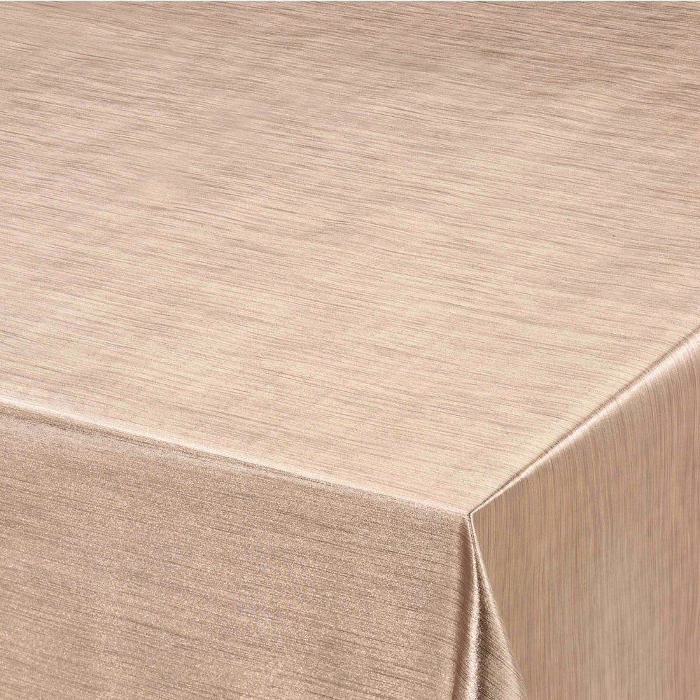 Metallic Guld - ensfarvet voksdug i metal look