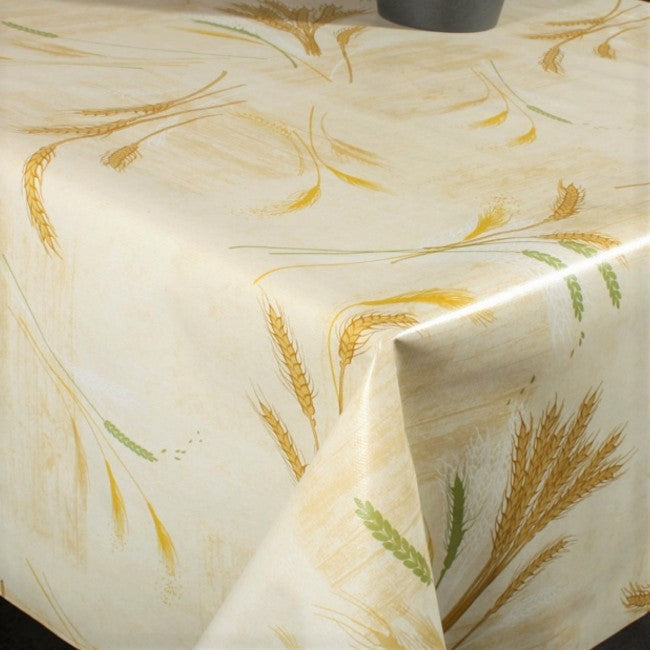 LÆNGDE: 5,5 m - Voksdug med hvedemotiv