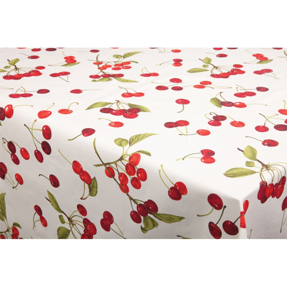 Kirsebær white sky, voksdug med masser af kirsebær