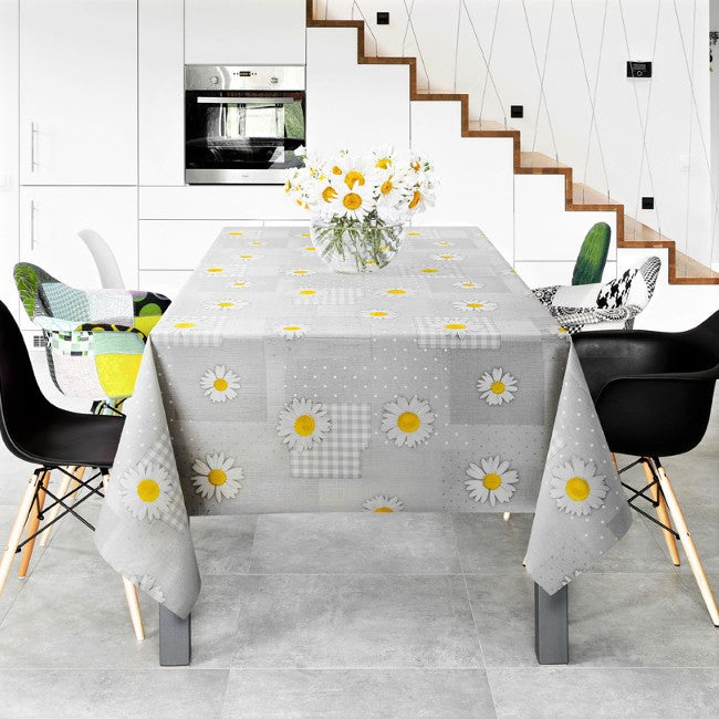 Voksdug - Margueritter, Prikker og Patchwork