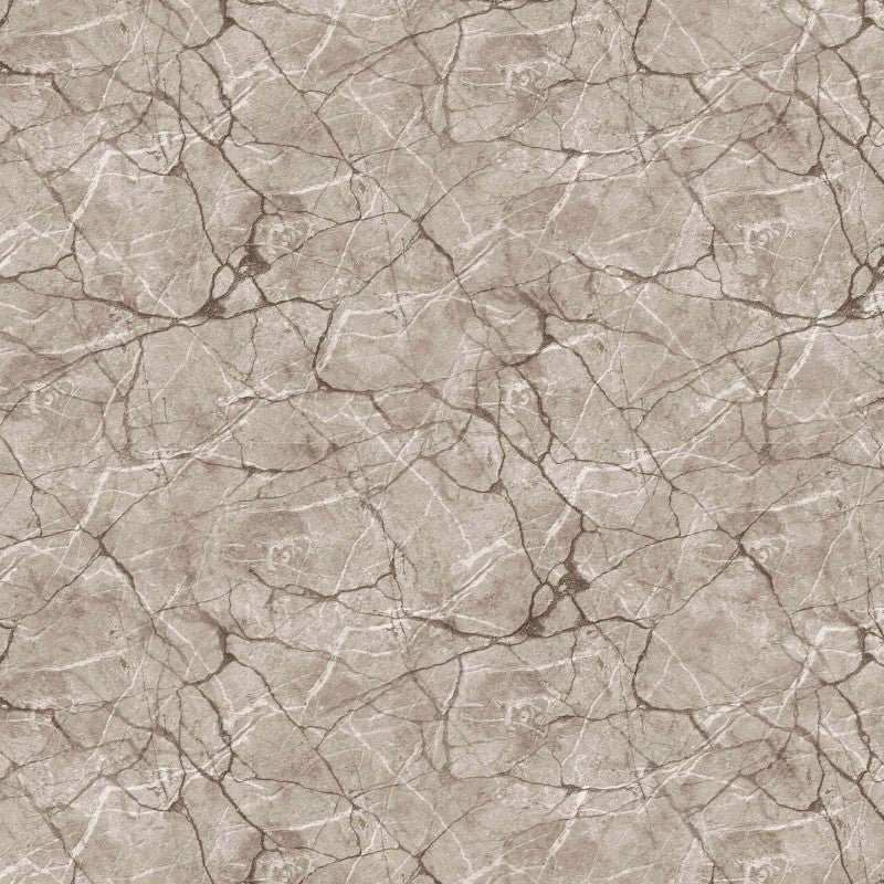 Voksdug med marmor look - beige