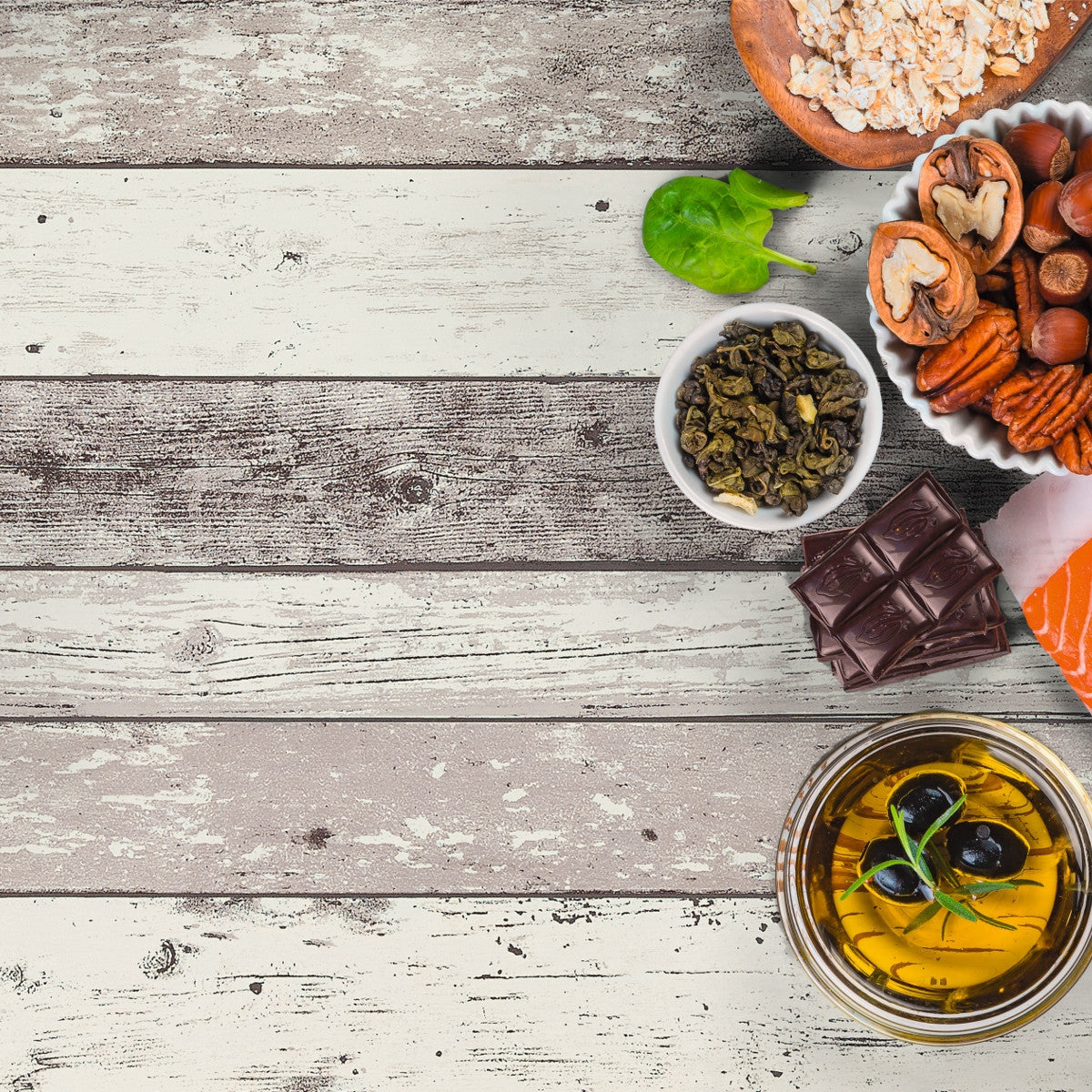 Yvonne Natur, voksdug med trælook