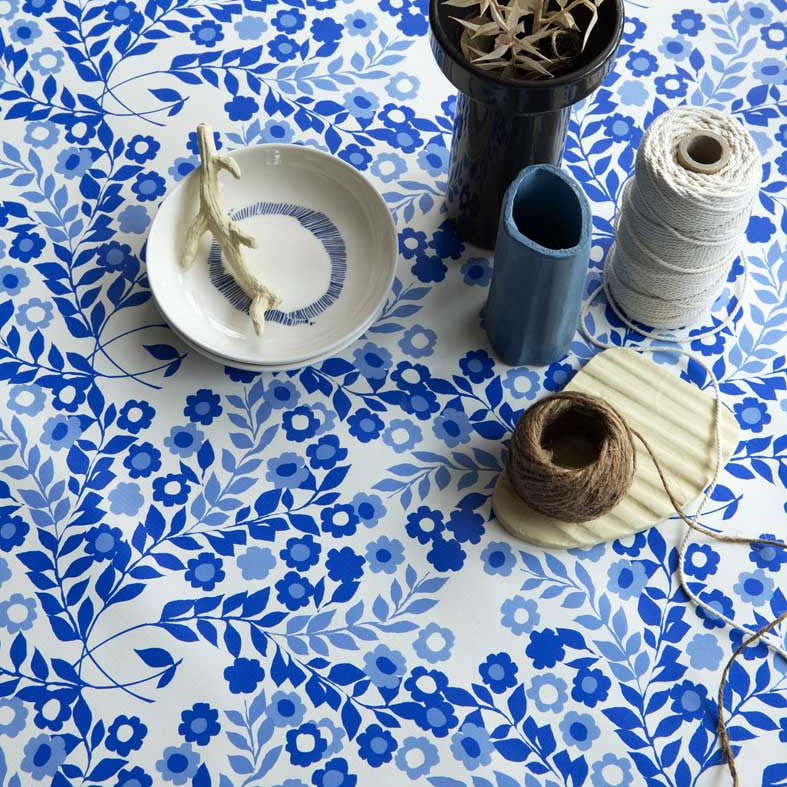 Lola voksdug - Wallflower Heavenly Blue