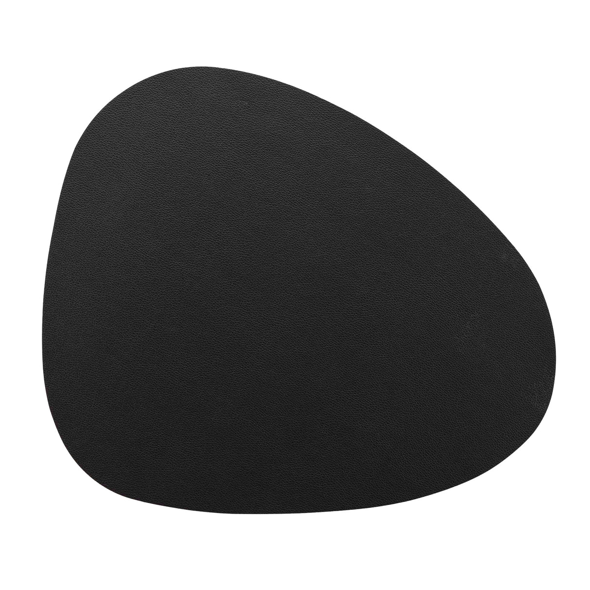 Galita sort 43 x 37 cm - Dækkeserviet i imiteret læder