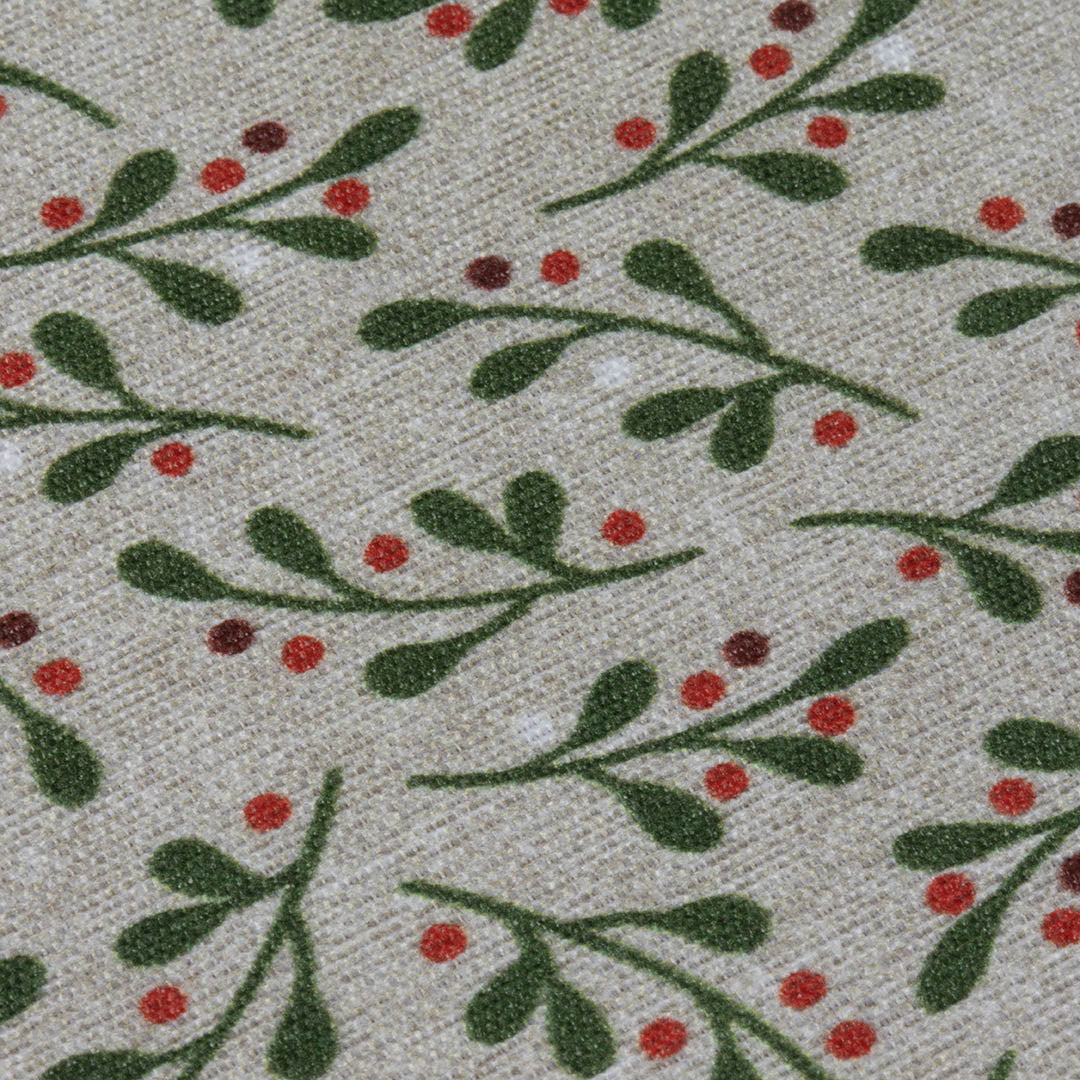 Mistelten - Naturfarvet akryldug med antiskrid