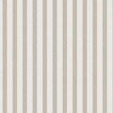 Aria Beige/offwhite - Voksdug med striber i hørlook, mønster