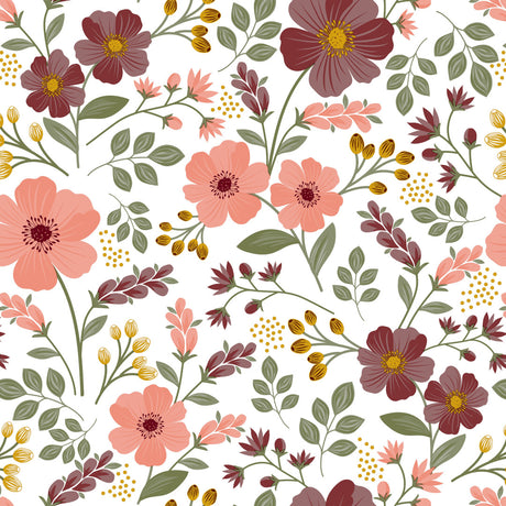 Autumn Bloom – Smuk voksdug med blomstrende varme