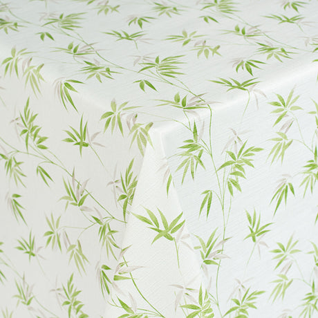 Bamboo Breeze – Voksdug med tekstillook, hjørne