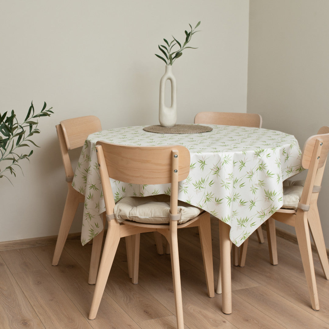 Bamboo Breeze – Voksdug med tekstillook, miljø