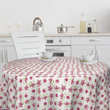 Bloom Bloom Cupcake - 160 cm bred rund voksdug med blomster