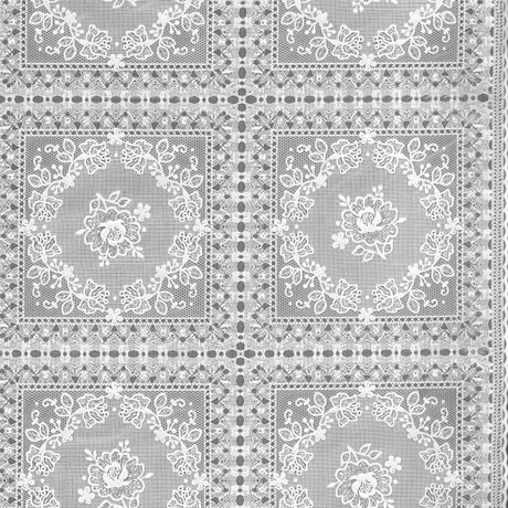 Camille Lace Hvid – Klassisk hvid blondevoksdug