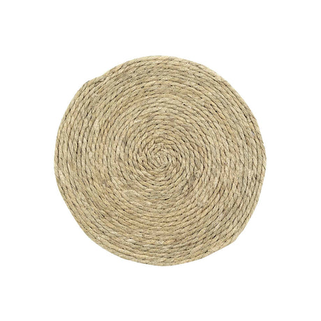 Cane Straw Pailleset Natur - Rund dækkeserviet Ø 38 cm