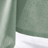 Charline Cèdre – Ensfarvet bomuldsdug 140 x 240 cm, nærbillede