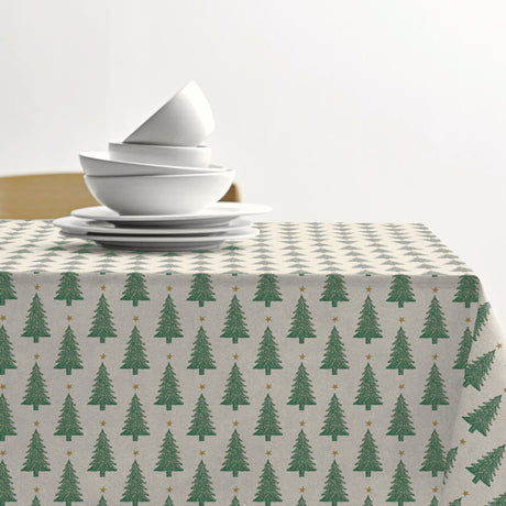 Christmas Trees - Södahl akryldug i 100% bomuld med antiskrid
