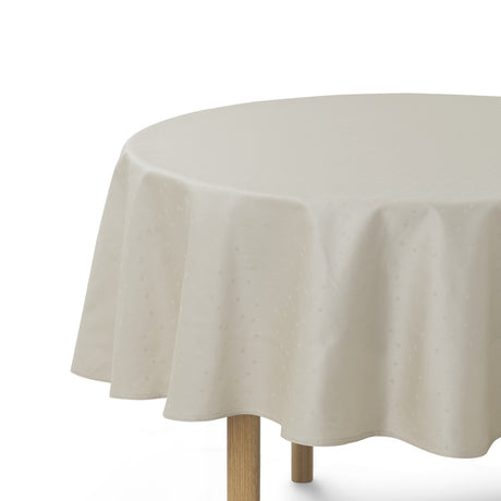 Compliments Damaskdug Confetti, Moon - Rund Ø 200 cm