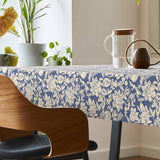 Florena Blue – Ekstra kraftig voksdug med tekstillook