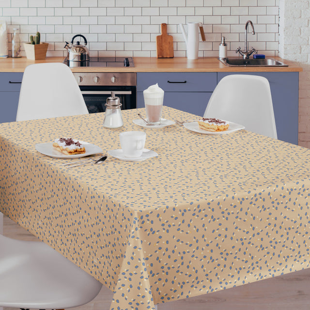 Flower to the People Oatmeal – Lola voksdug med små blomster