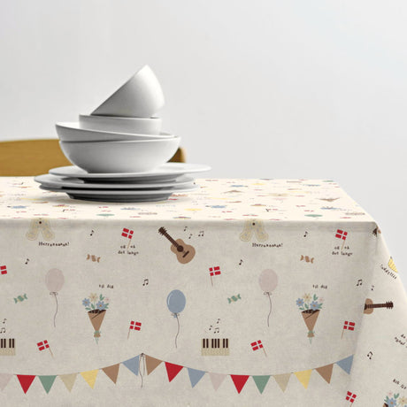 Fødselsdag Rød – Södahl akryldug i 100% bomuld med antiskrid