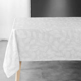 Gipsy – Damaskdug med vævet bladmønster – 140 x 240 cm